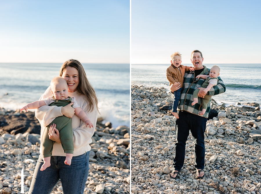 RAT Beach Extended Family Portraits | Lacey Family 