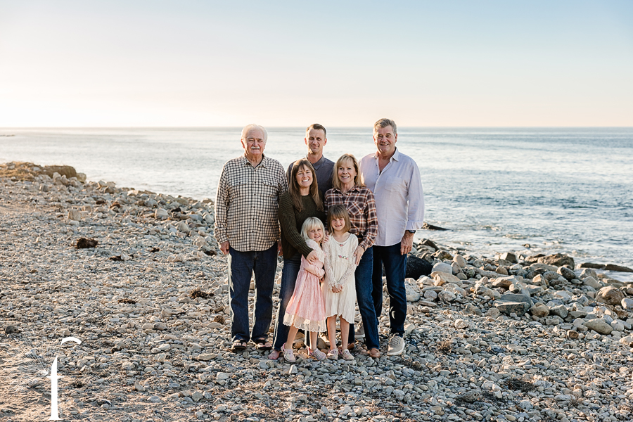 RAT Beach Extended Family Portraits | Lacey Family 