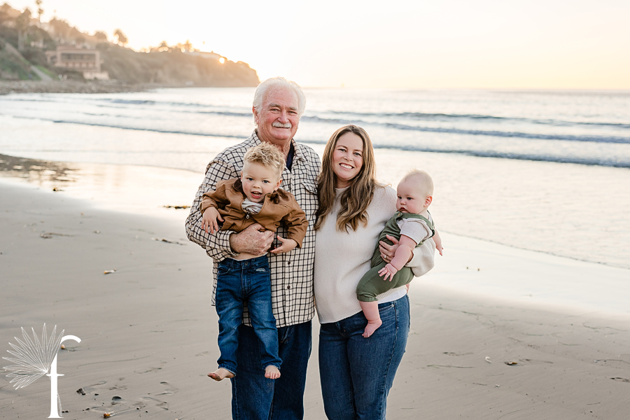 RAT Beach Extended Family Portraits | Lacey Family 