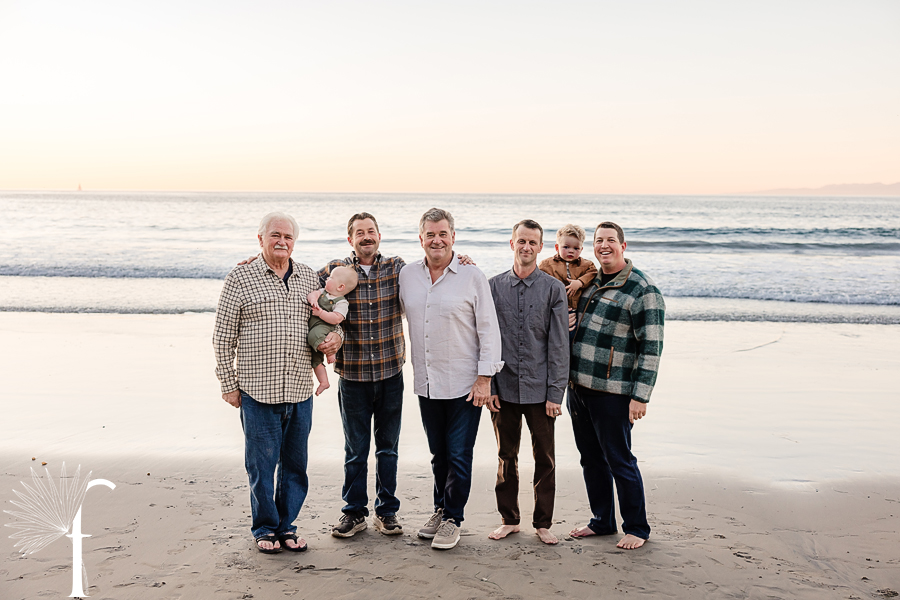 RAT Beach Extended Family Portraits | Lacey Family 