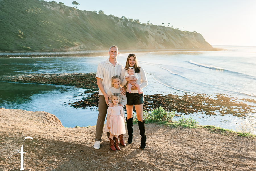 Palos Verdes Bluff Cove Family Portraits | Till Family 