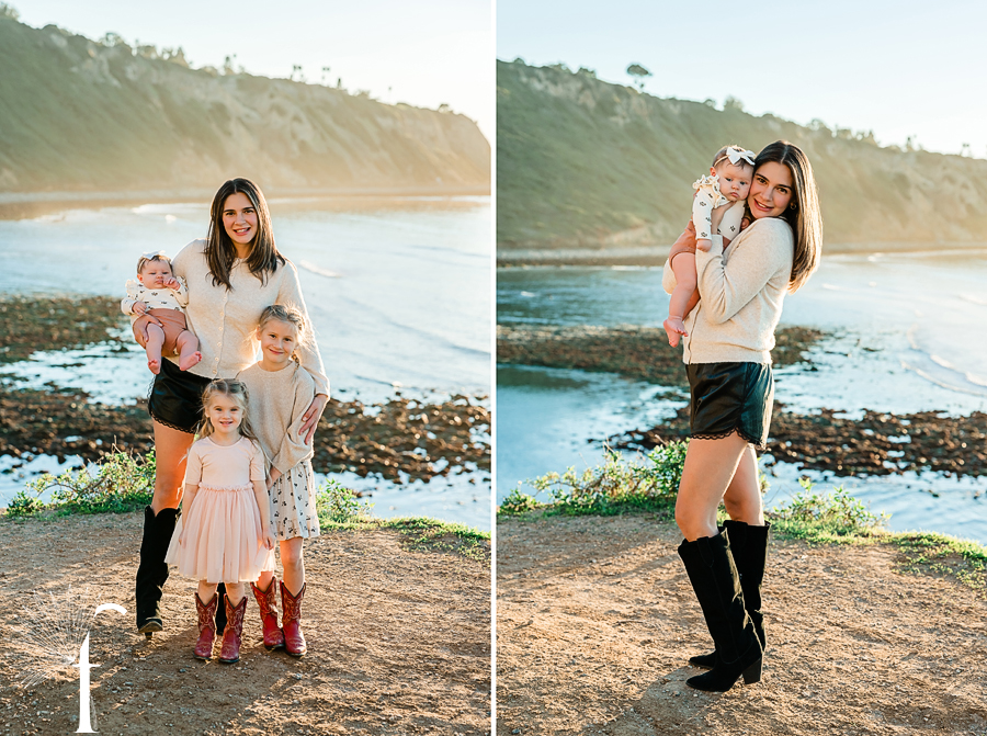 Palos Verdes Bluff Cove Family Portraits | Till Family 