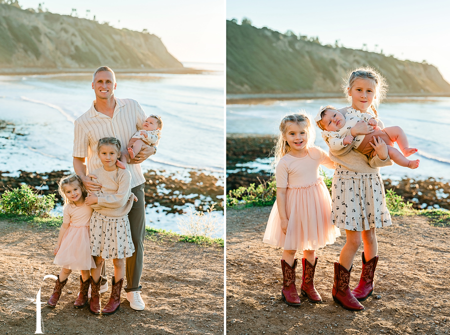 Palos Verdes Bluff Cove Family Portraits | Till Family 