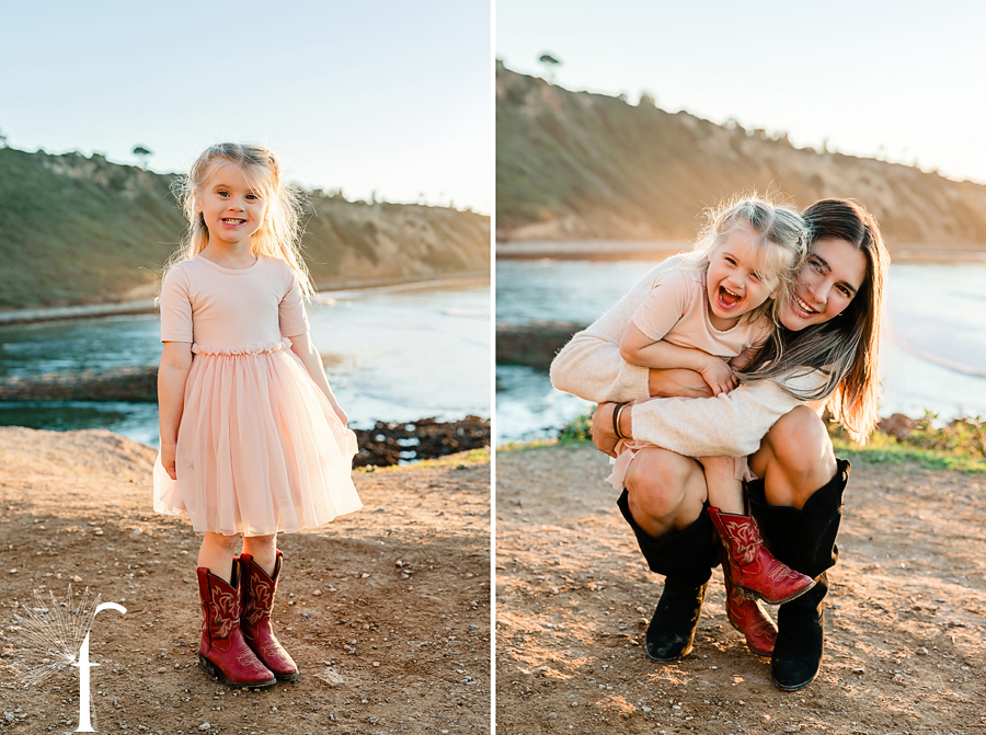 Palos Verdes Bluff Cove Family Portraits | Till Family 