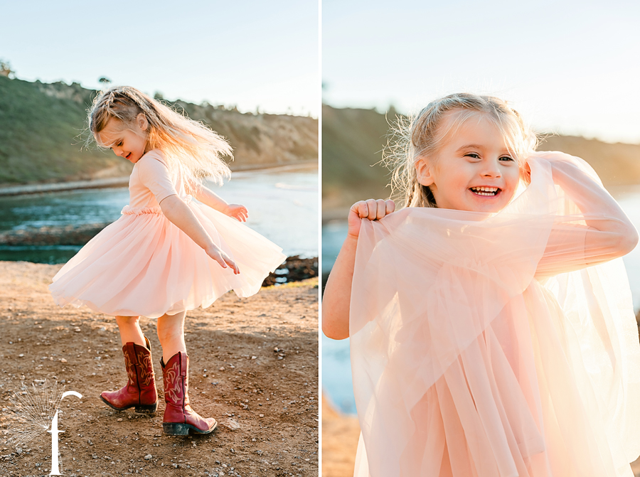 Palos Verdes Bluff Cove Family Portraits | Till Family 