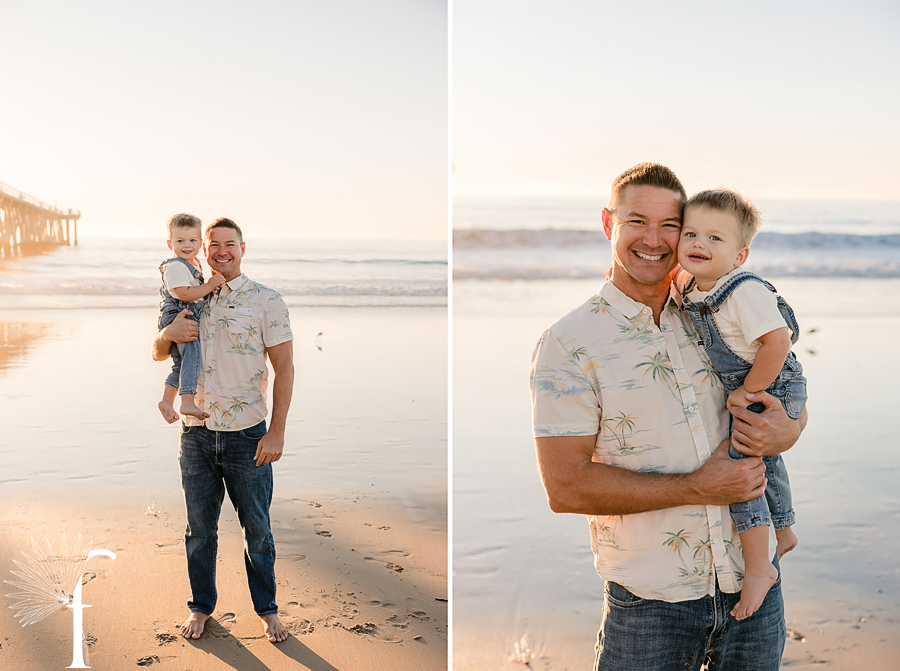 Hermosa Beach Pier Family Portraits | Bergstresser Family 