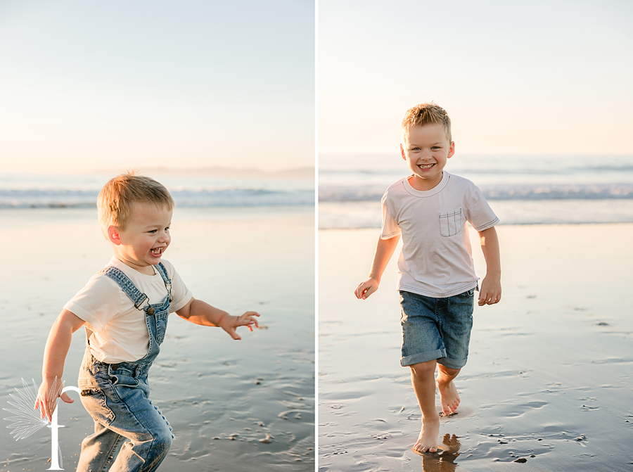 Hermosa Beach Pier Family Portraits | Bergstresser Family 
