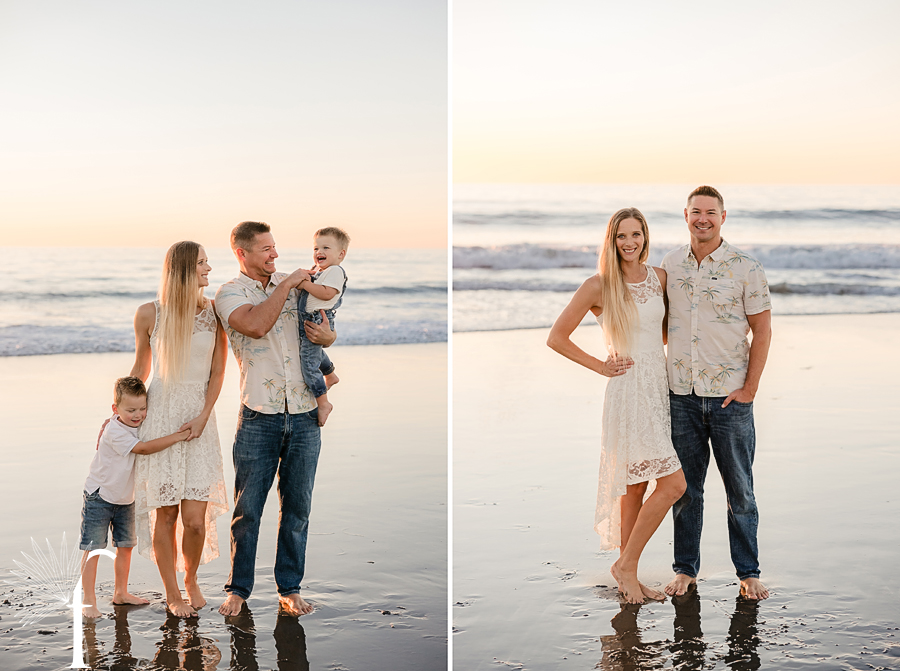 Hermosa Beach Pier Family Portraits | Bergstresser Family 