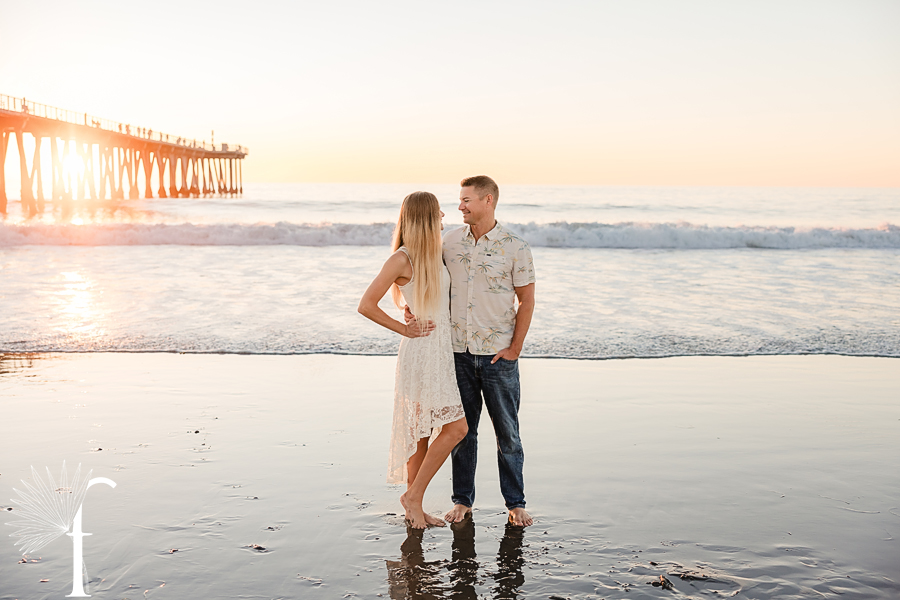 Hermosa Beach Pier Family Portraits | Bergstresser Family 
