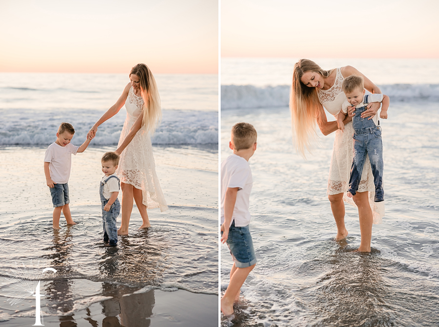Hermosa Beach Pier Family Portraits | Bergstresser Family 