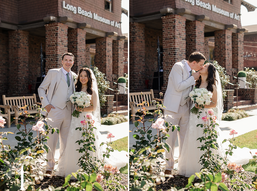 Long Beach Museum of Art Wedding | Sara and Cameron
